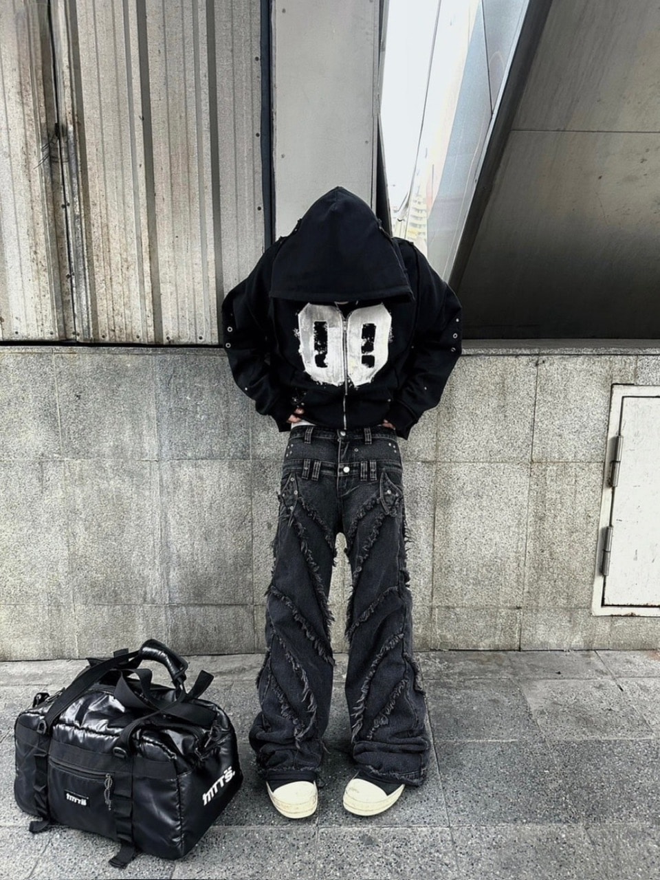 Cozy world Wide】00 KNIGHT CLUB BAGGY FLARE JEANS | OUR BRAND,Cozy