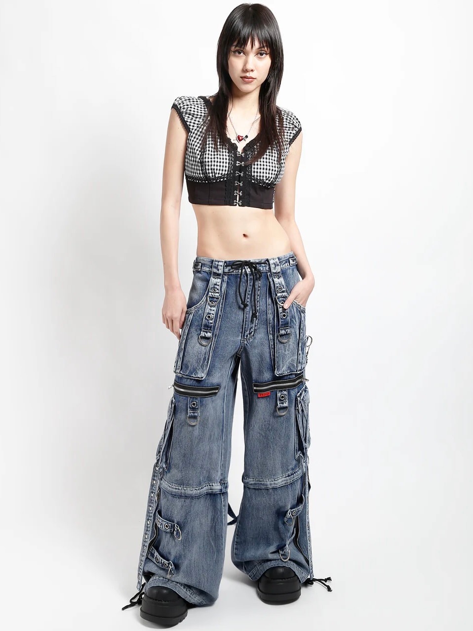TRIPP nyc】X-STRAP PANT[JM7144MB] / 【トリップ エヌワイシー