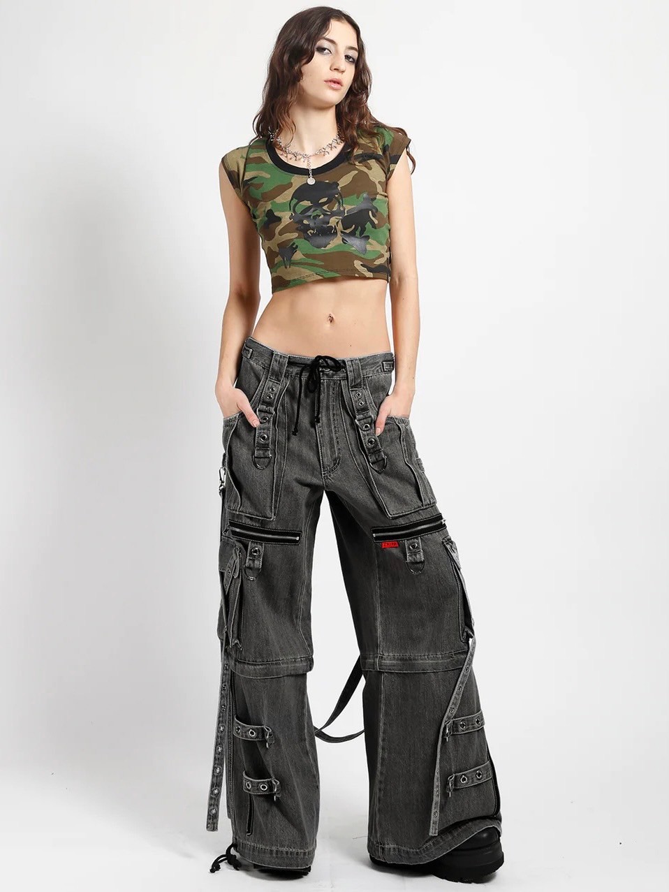 TRIPP nyc】X-STRAP PANTS[JM7144M] / 【トリップ エヌワイシー】2way
