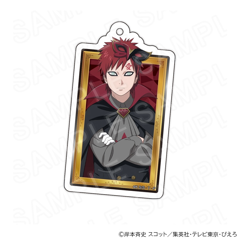 NARUTO 疾風伝 我愛羅 ストラップ キーホルダー ナルト グッズ