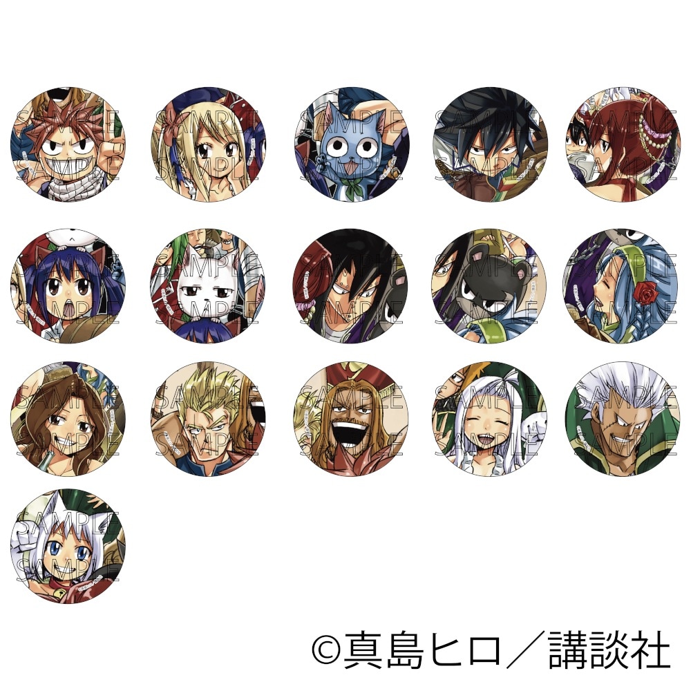 FAIRY TAIL トレーディンク缶バッジ vol.1