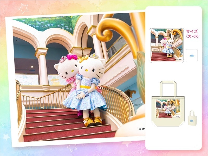 推しキャラ工房】ハローキティ50周年⑩ 【ハンドタオル・キャンバス