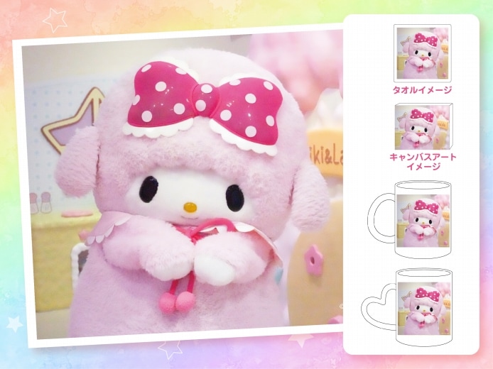推しキャラ工房】マイスウィートピアノ こんにちわ【ハンドタオル