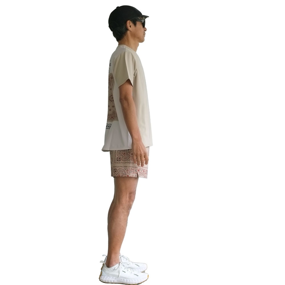 PB-BANDANA MIDDLE SHORTS | ALL BOTTOMS | ranor