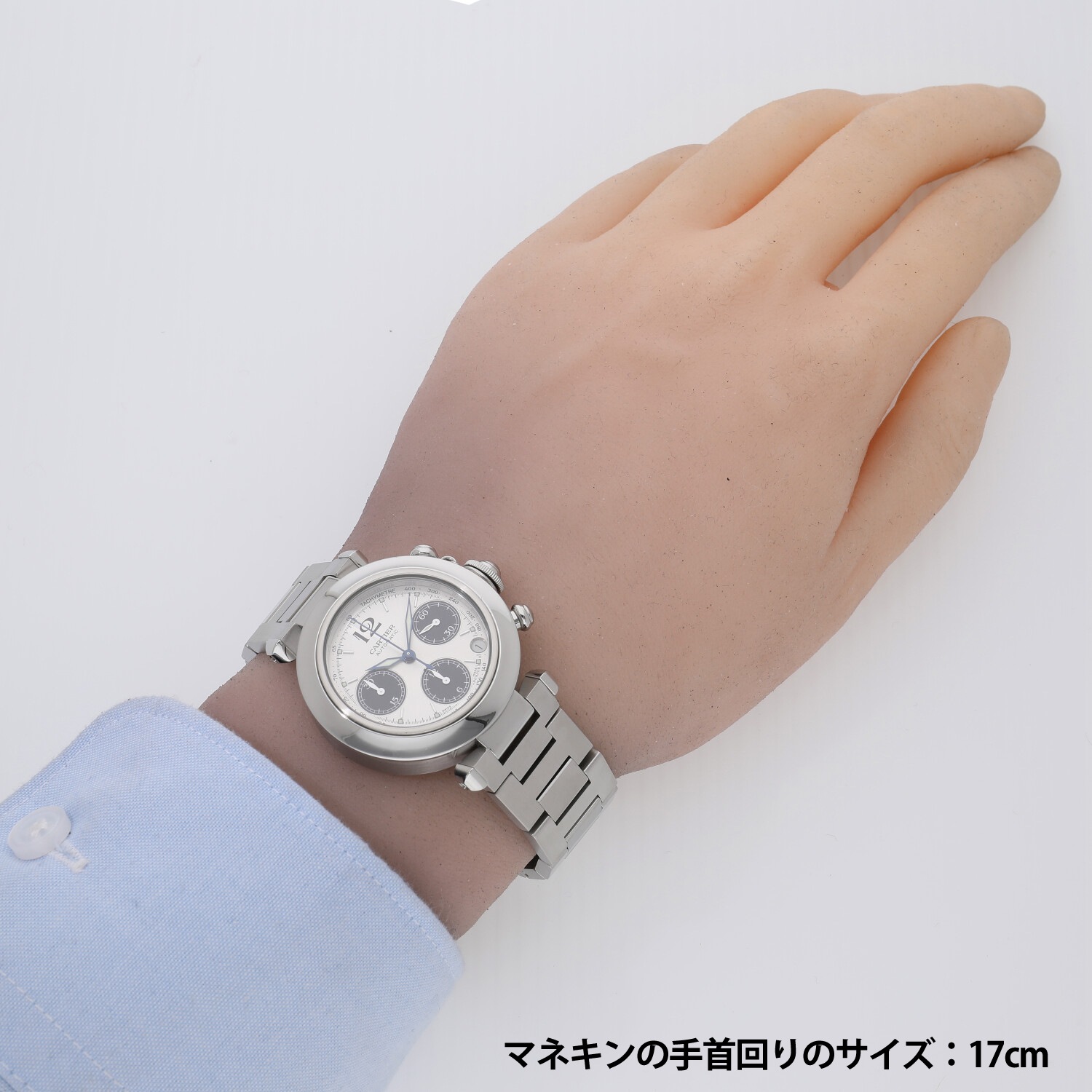 C6182 | [中古]カルティエ パシャ C クロノグラフ シルバー / ブラック