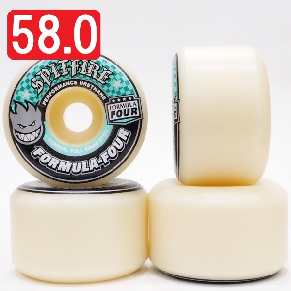 58.0mm スケートボード ウィール スピットファイヤー】Spitfire F4 97A