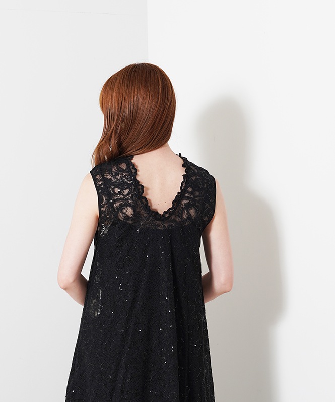 Prism lace A-line dress | DRESS,DRESS | ROOM903 online