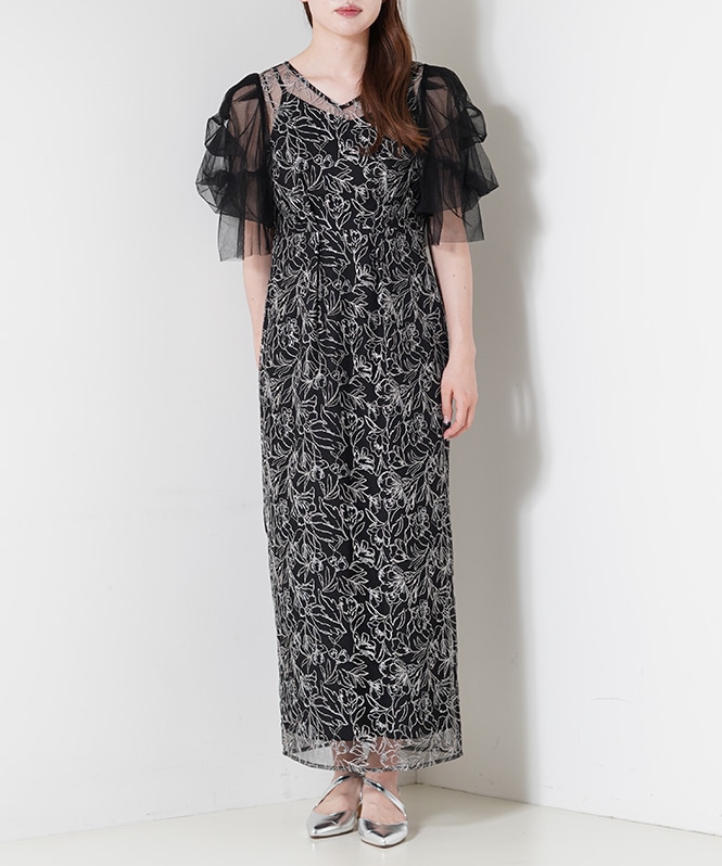 フラフィースリーブペンシルドレス | DRESS,DRESS | ROOM903 online