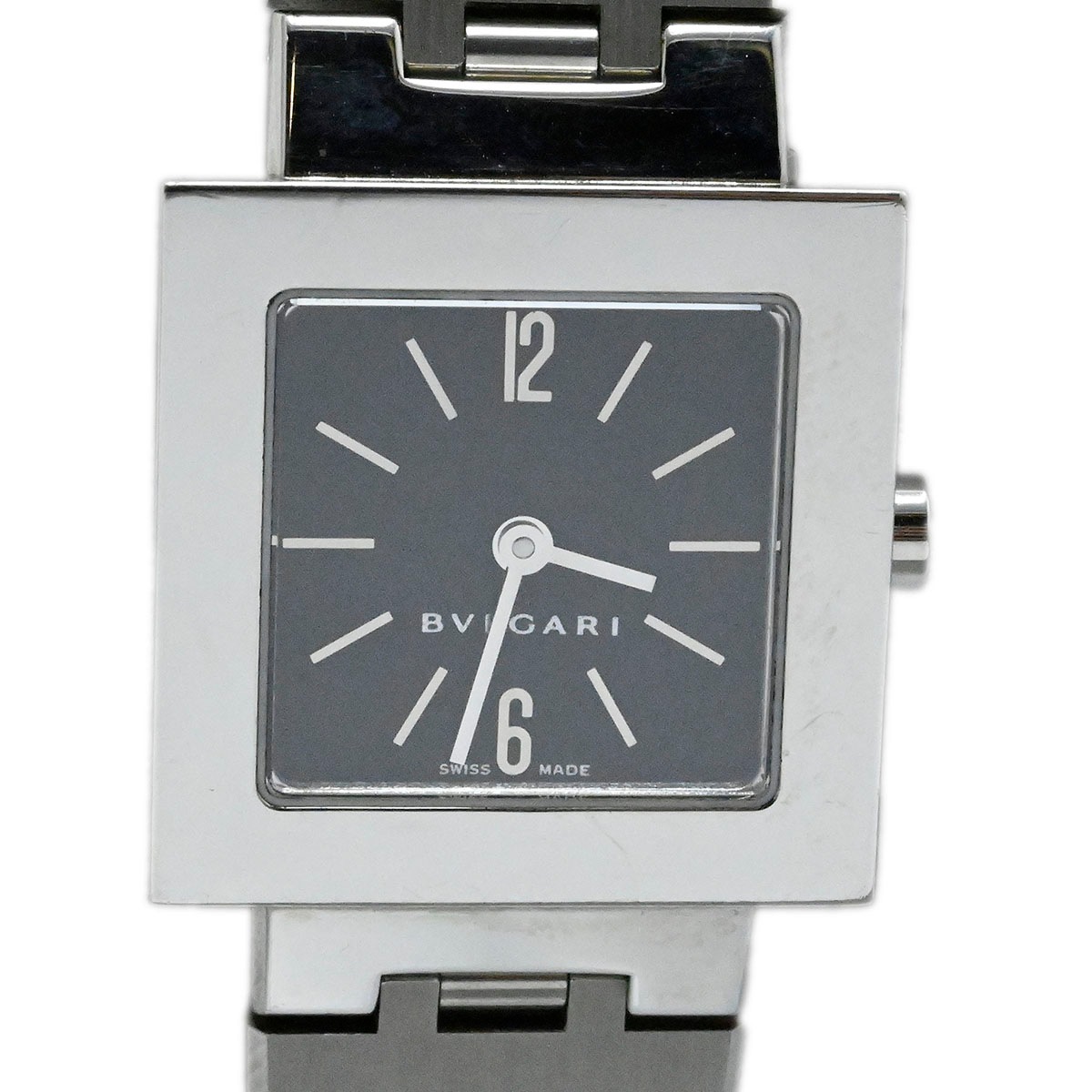 ブルガリ BVLGARI クアドラード SQ22SS スクエアフォルム クォーツ SS