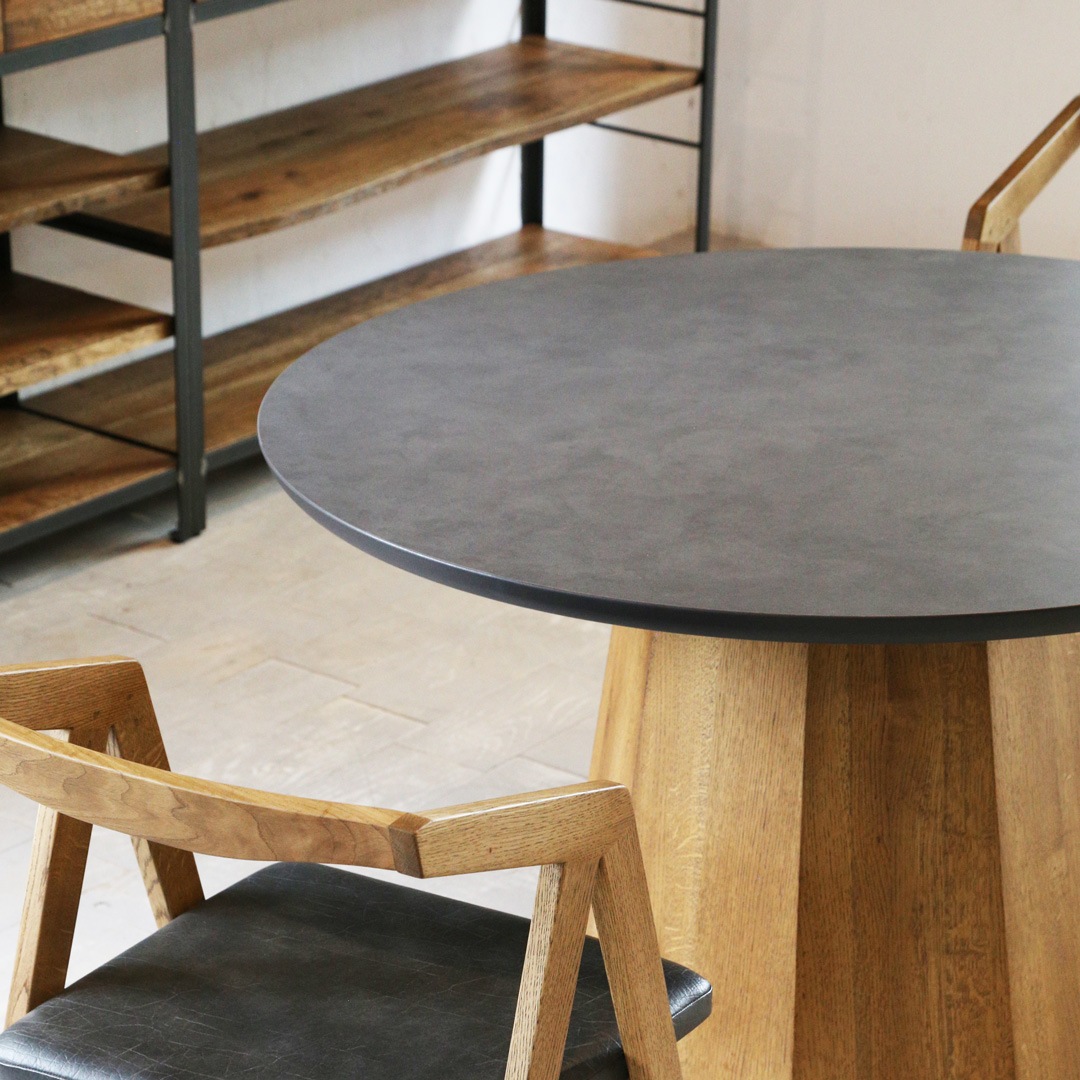 Hakke table｜ハッケ ダイニングテーブル 八角形脚の丸テーブル 讃岐産