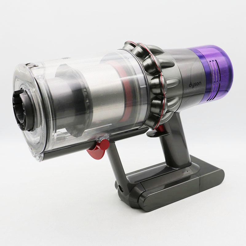 Dyson SV14コードレスクリーナー 本体 グレー/パープルスタンド付