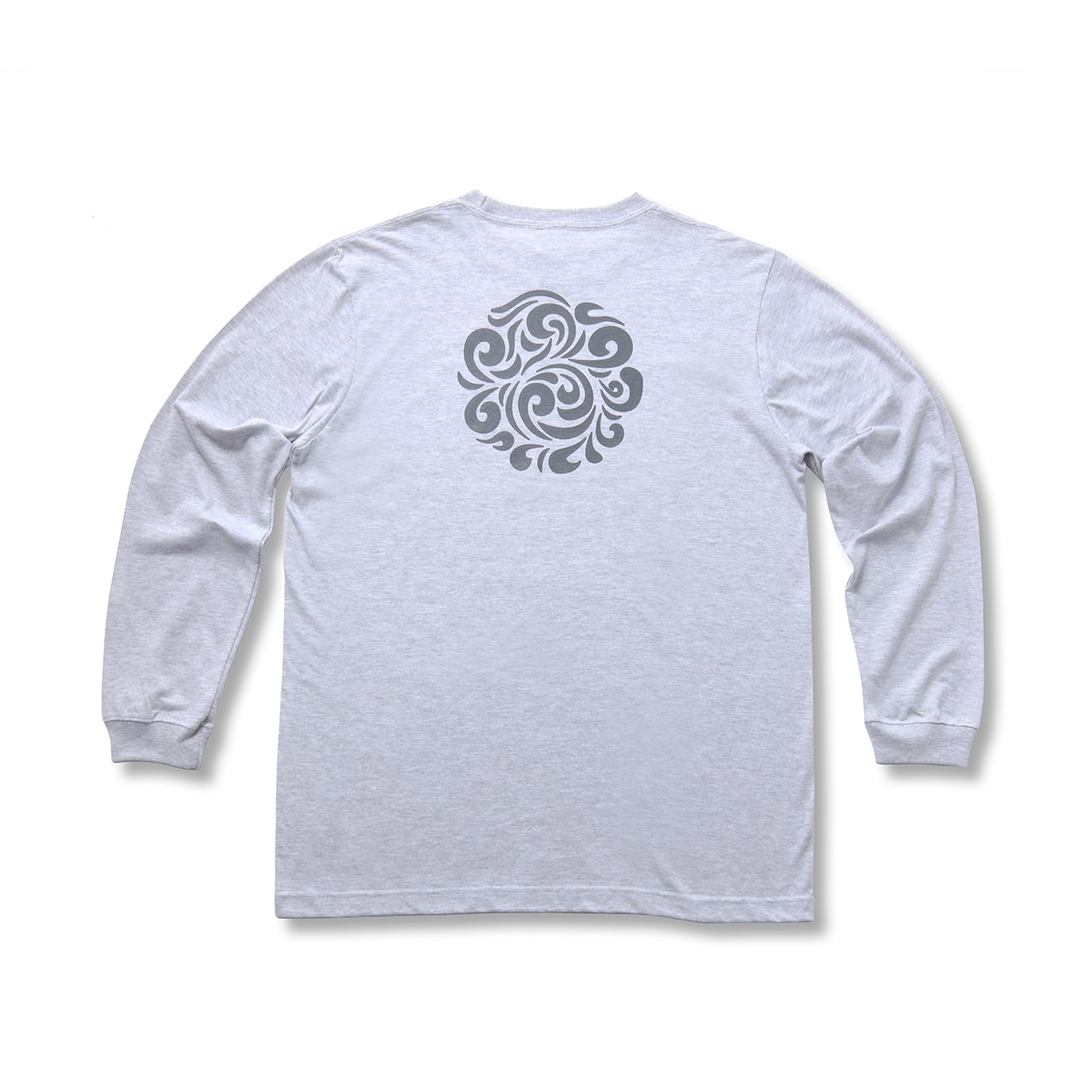 SAAD 24AW アラベスク グラフィック LS/TEE 長袖Tシャツ アッシュ