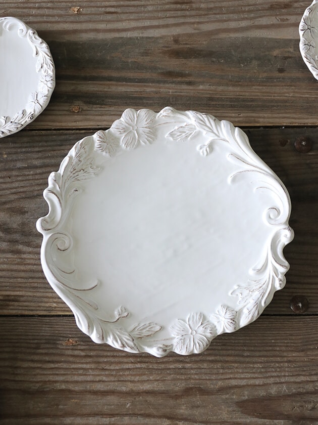 ELIOS MYFLOWER エリオス マイフラワー ディナープレート 29cmホワイト