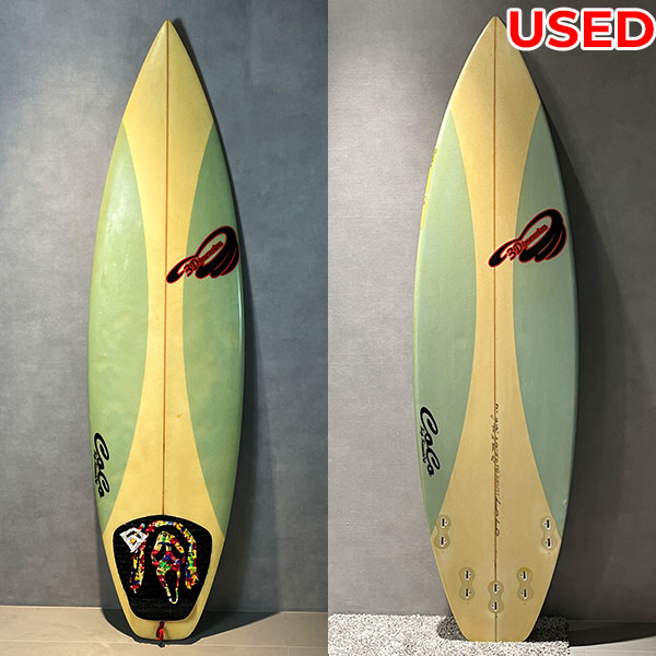 中古】3Dimention SURFBOARD スリーディメンション JO 5'11 FCS 5