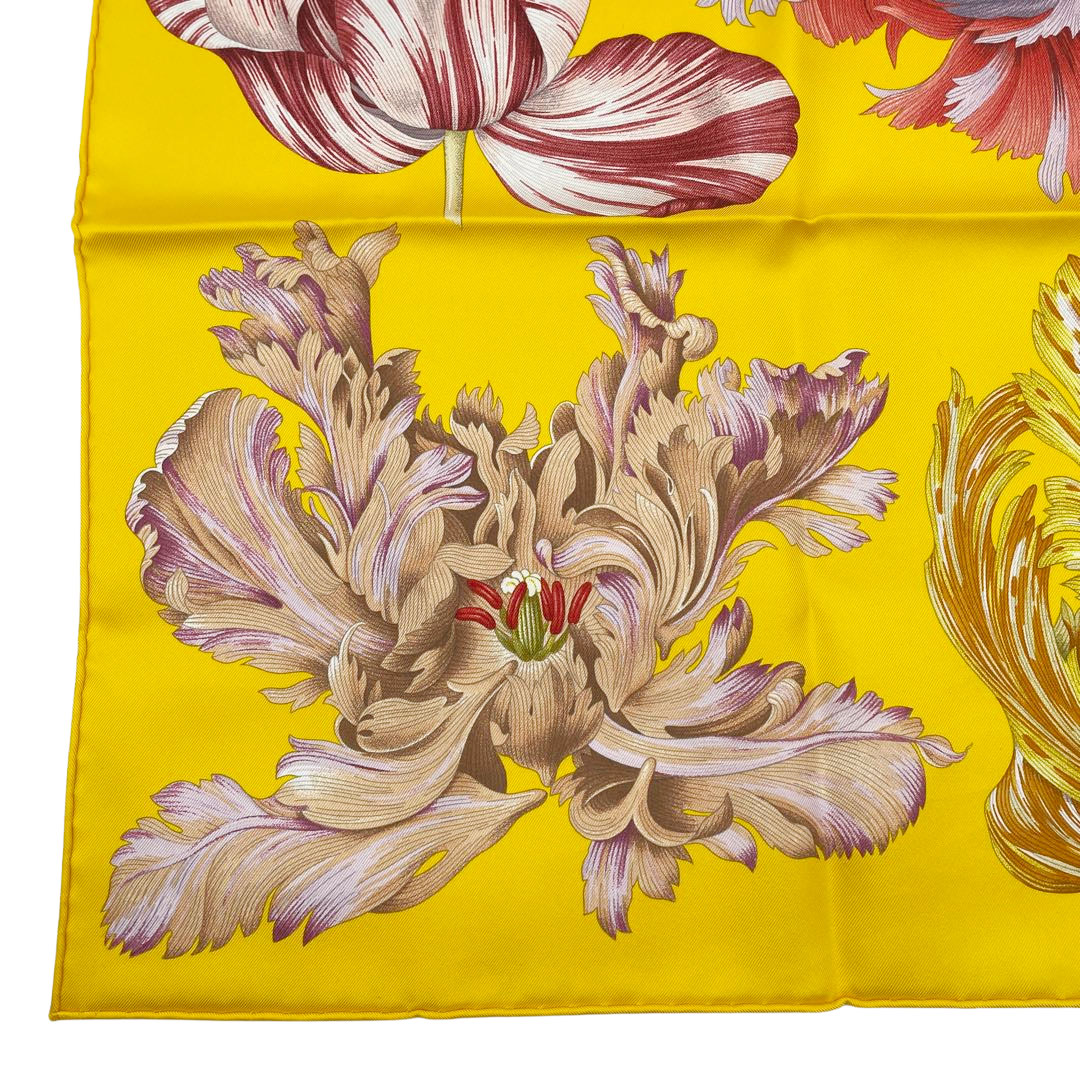 HERMES エルメス スカーフ カレ90 『Tulipomanie(チューリップマニア
