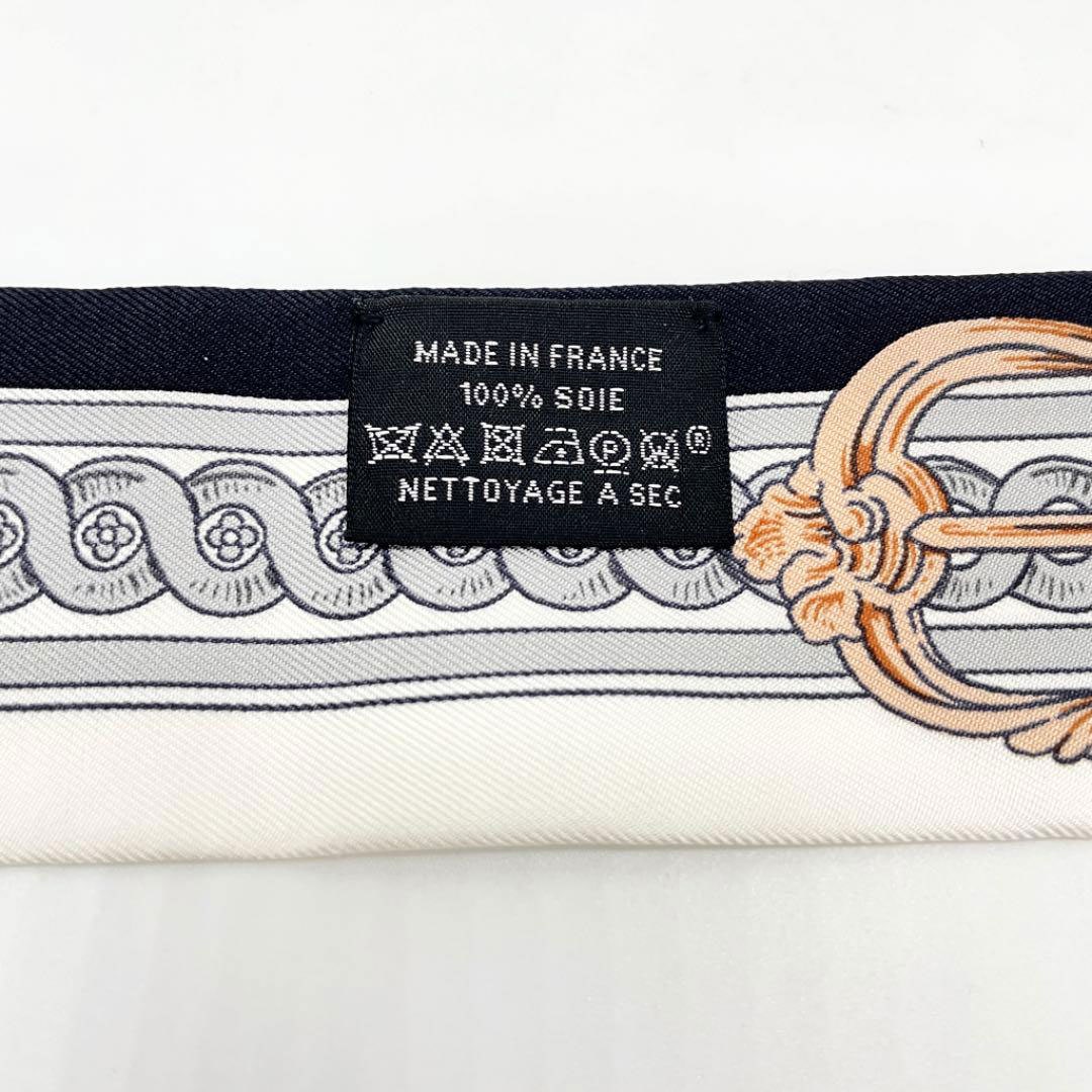 HERMES エルメス スカーフ ツイリー 『Bride de Cour(法廷の勒