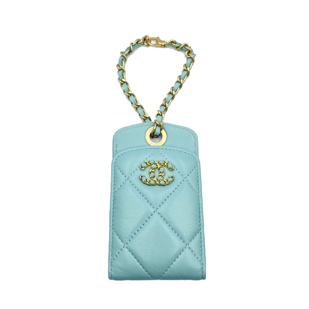 CHANEL シャネル マトラッセ ラゲージタグ ネームタグ カードホルダー