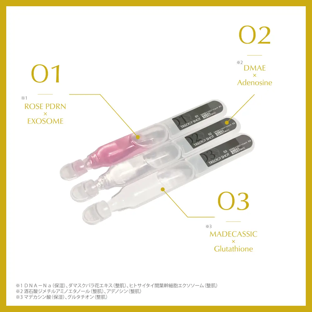 DRBBトリロジーショット01 02 03 各2ml×12本セット | DRBB（ディー