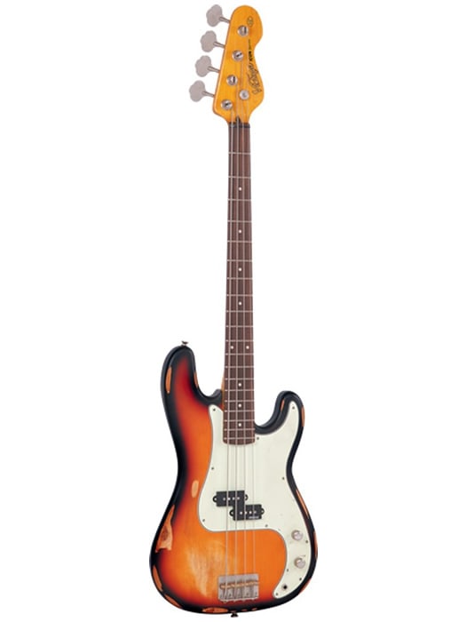 Vintage ヴィンテージ レリック エレキベース プレベ V4MRSSB SUNSET