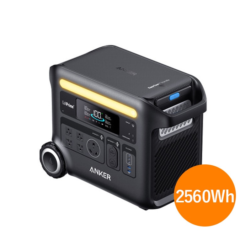 Anker(Solix F2600)ポータブル蓄電池なら｜ソーラーオフ