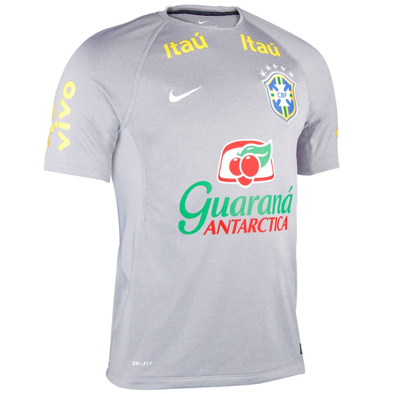 超貴重‼️ブラジル代表•選手支給品（フルスポンサー入）TRウエアUS−L