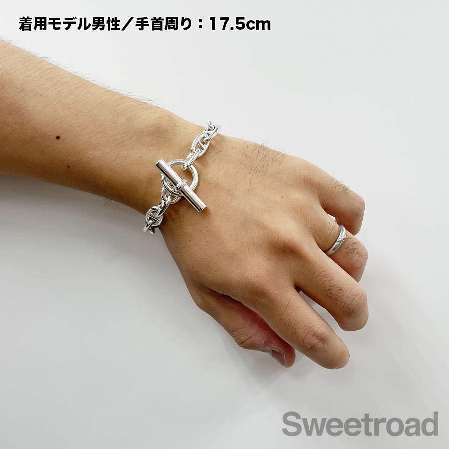 エルメス シェーヌダンクル チェーンブレスレット MMサイズ | スイート