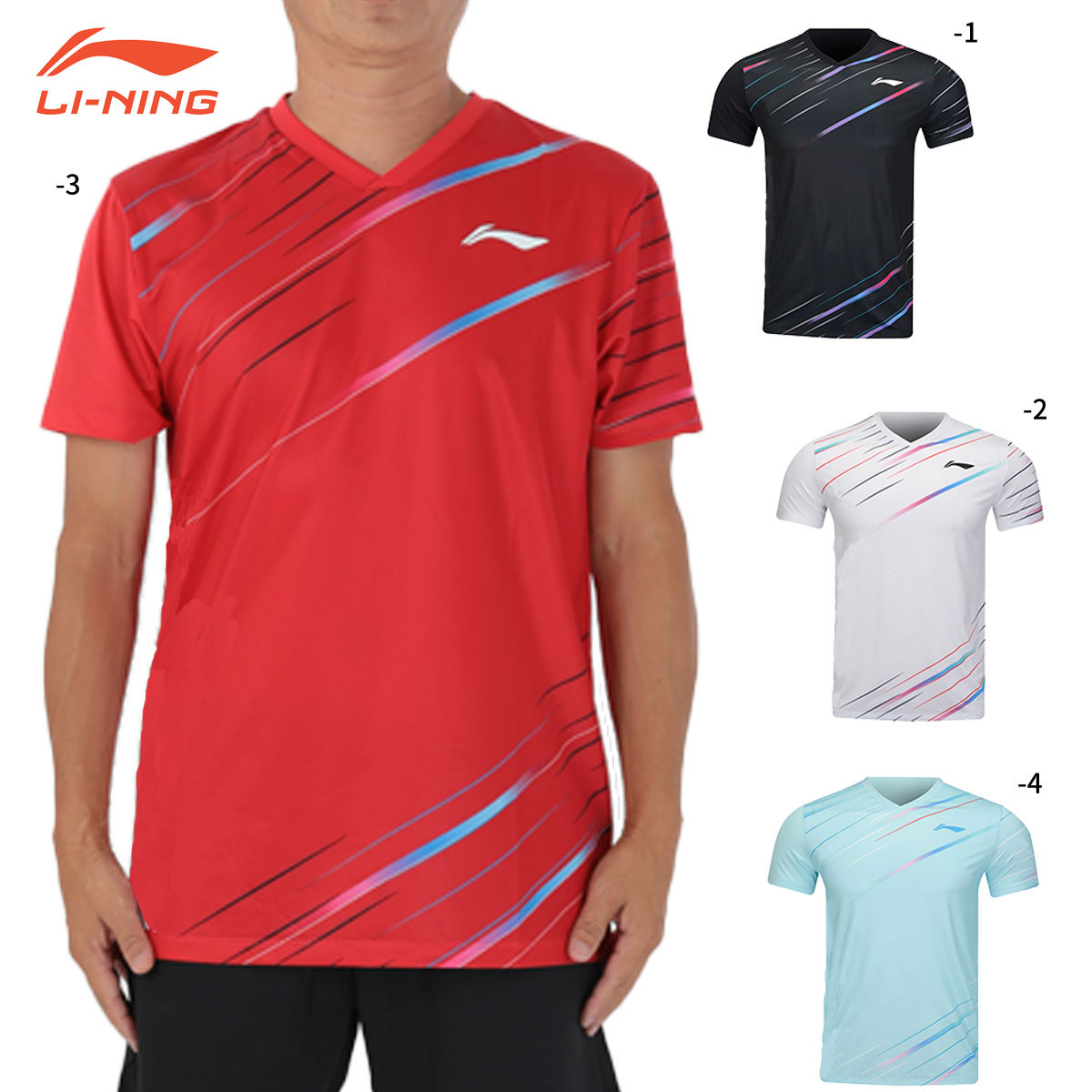 LI-NING AAYV187(AAYV027) ゲームウェア バドミントンウェア(ユニ