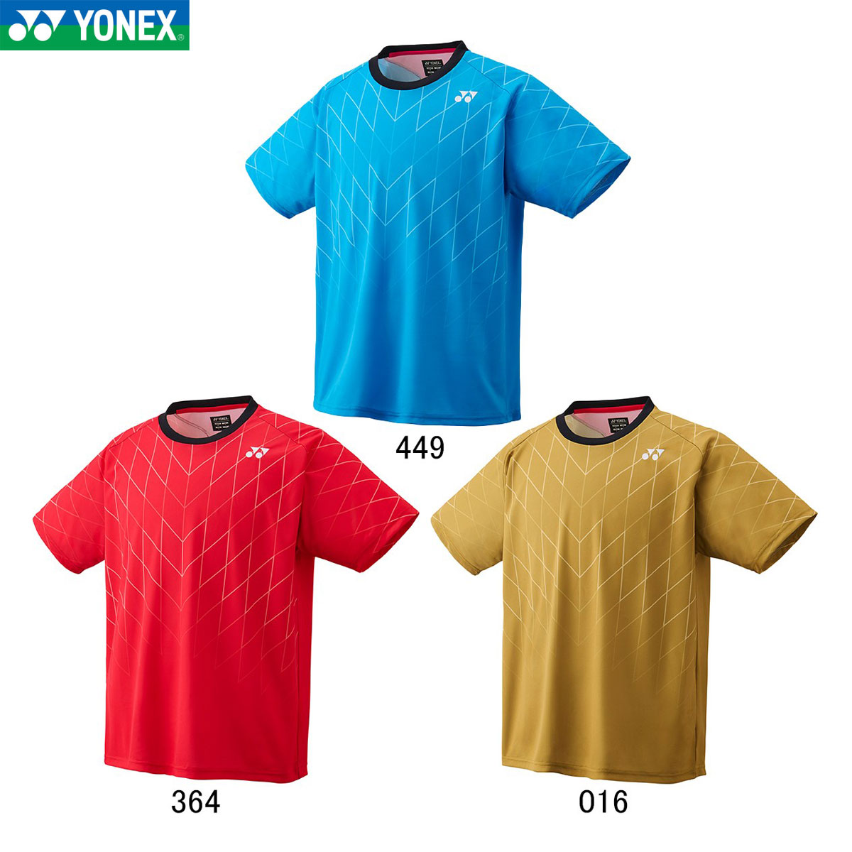 YONEX 16830 ユニドライTシャツ ウェア(ユニ・メンズ) バドミントン