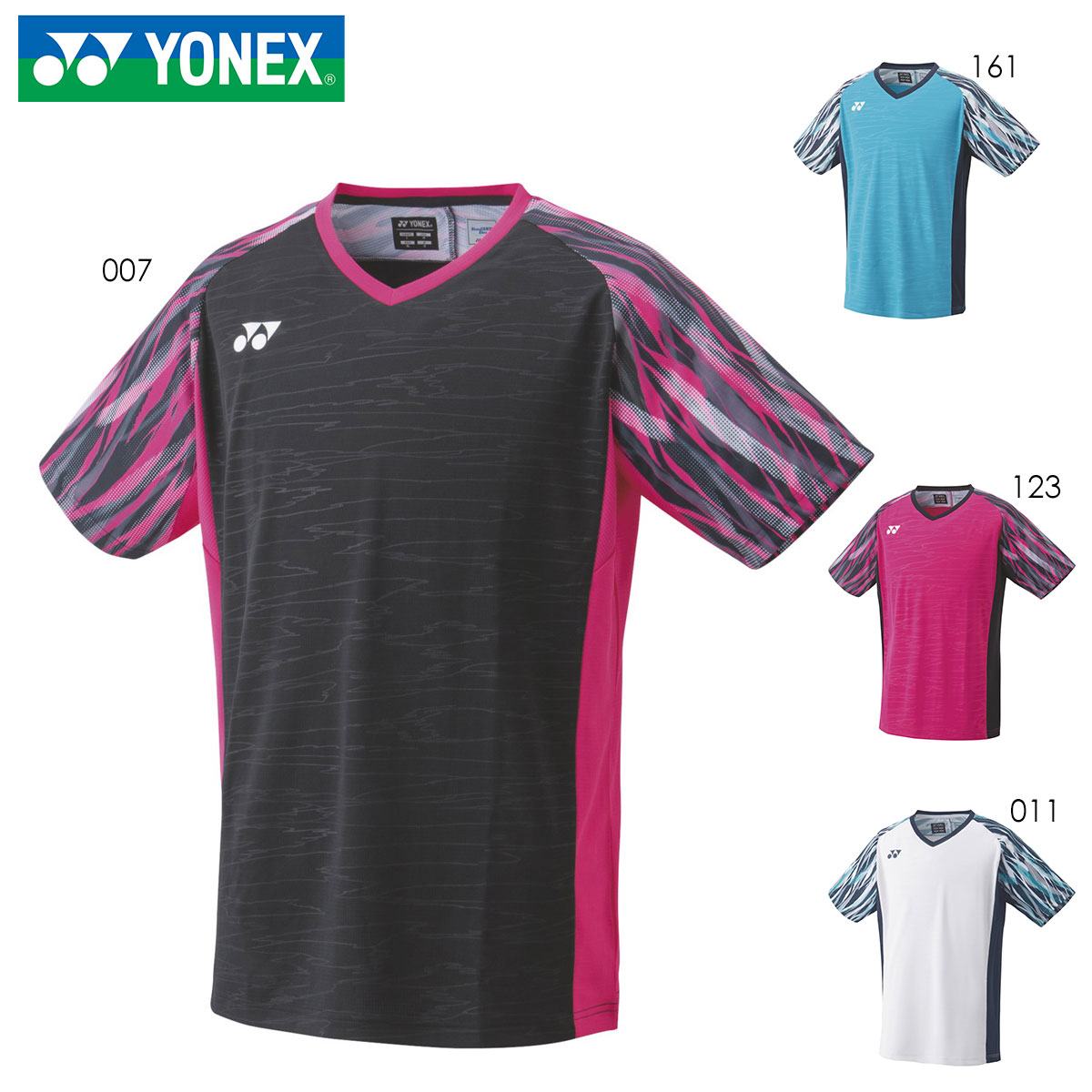 YONEX 10443 ゲームシャツ フィットスタイル ウェア(ユニ/メンズ
