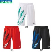 YONEX 15231 メンズニットハーフパンツ ウェア(メンズ) バドミントン