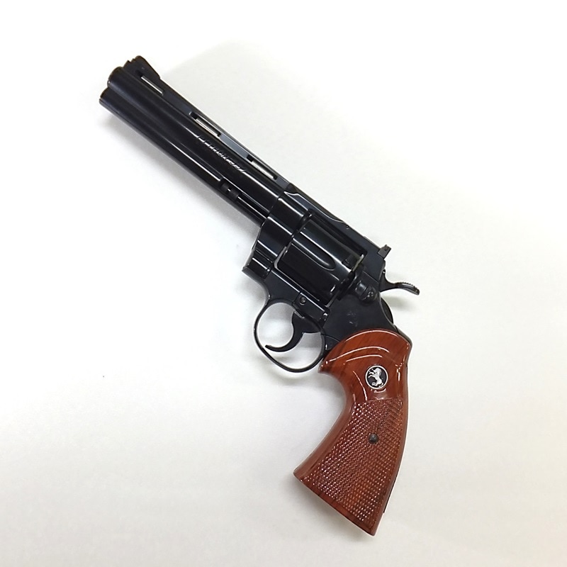 コクサイ COLT PYTHON .357 MAGNUM モデルガンとホルスター コクサイ