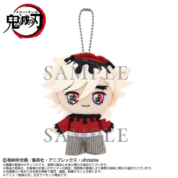 鬼滅の刃 中国限定 非遺 木製チャーム 童磨 鬼滅の刃 国風服 中国限定