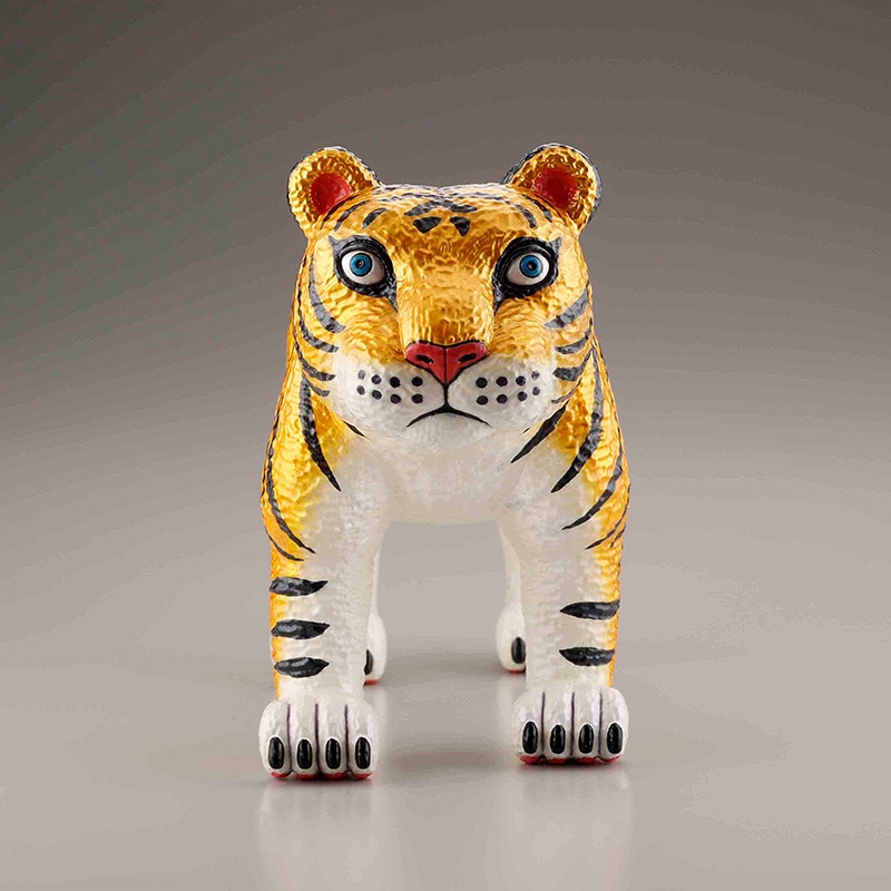 三沢厚彦 | ANIMALS トラ ゴールド| 森美術館オンラインショップ（MORI