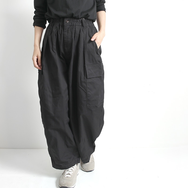 HARVESTY｜サーカスカーゴパンツ BLACK | 趣佳[syuca.jp] オンライン