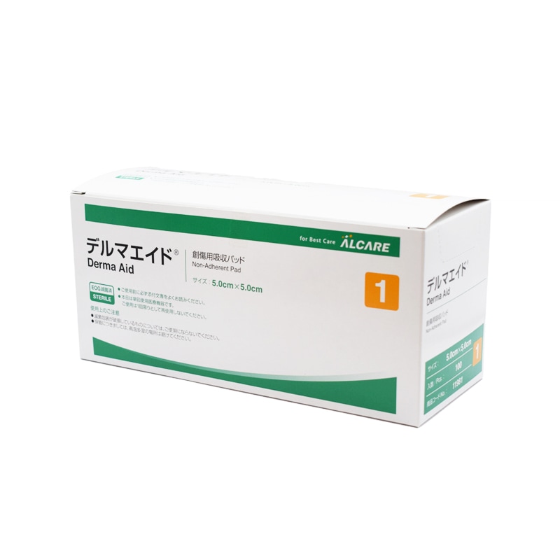 アルケア 創傷用吸収パッド デルマエイド 100枚 【各種】｜ 医療用品
