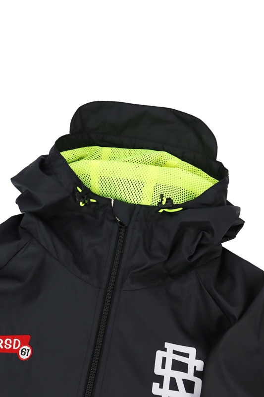 rough&swell ラフアンドスウェル RED IRON HOODIE ブルゾン ブラック