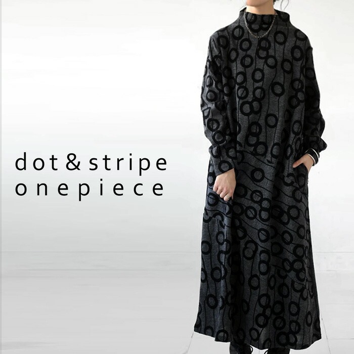 Epetice ドッド柄ワンピース Epetice ドッド柄ワンピース ドット