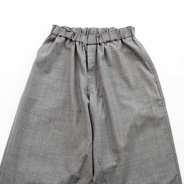 MITTAN エアリーウールパンツ 薄灰 送料無料 PT-73