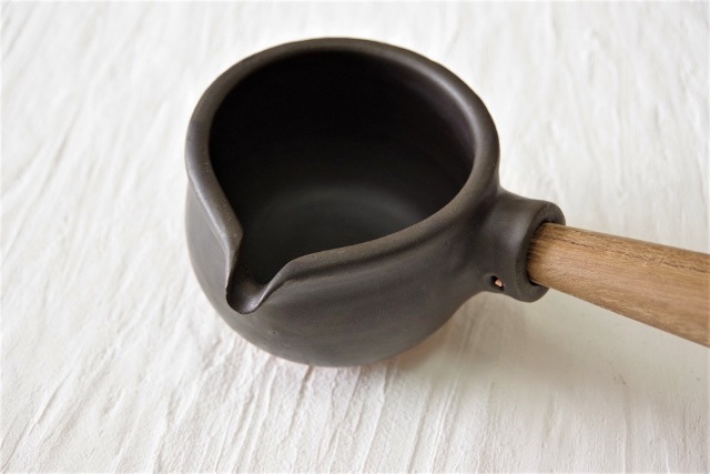 耐熱ミルクパン（黒） 馬場勝文