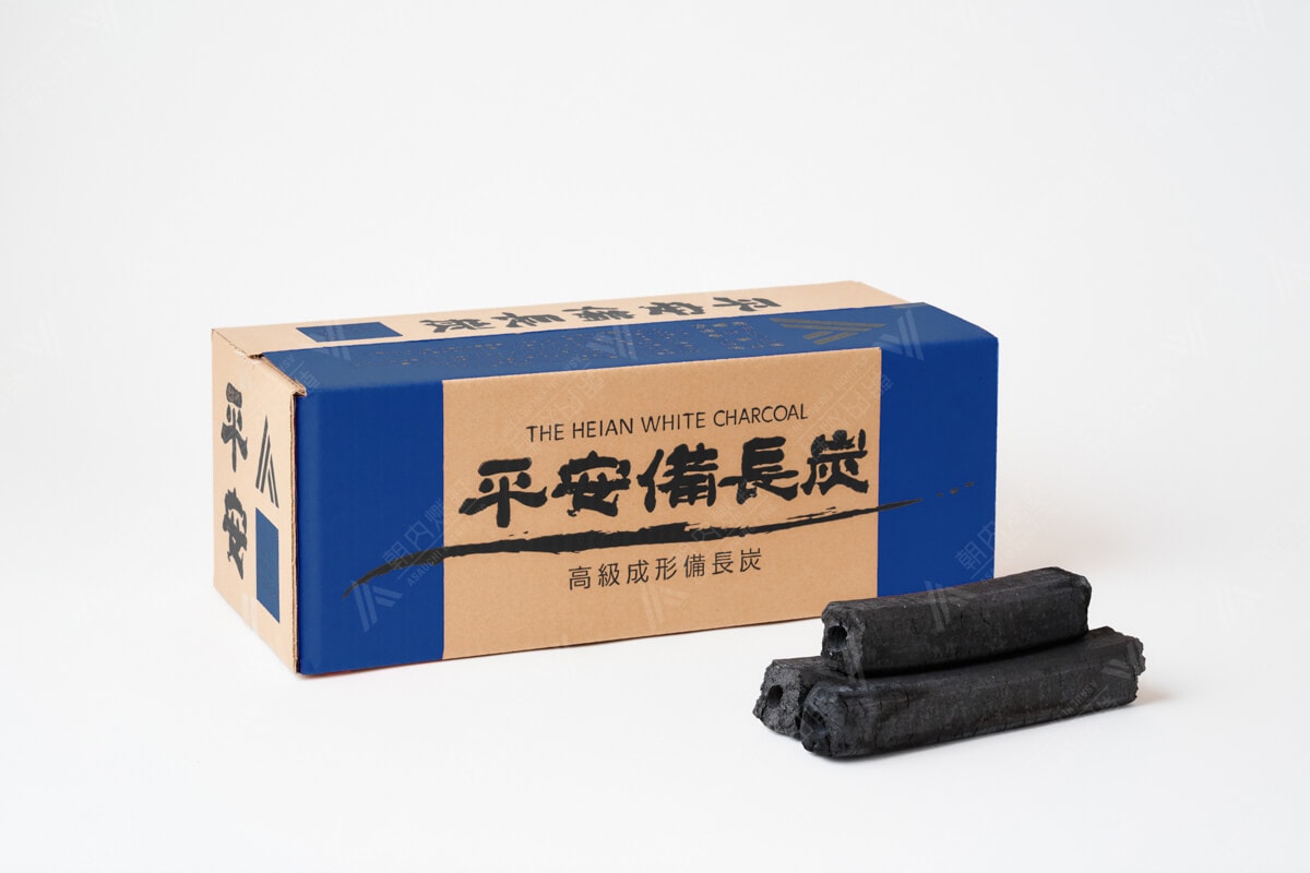 平安備長炭 青 通販【業務用オガ炭・こだわり品質・送料無料】｜朝内