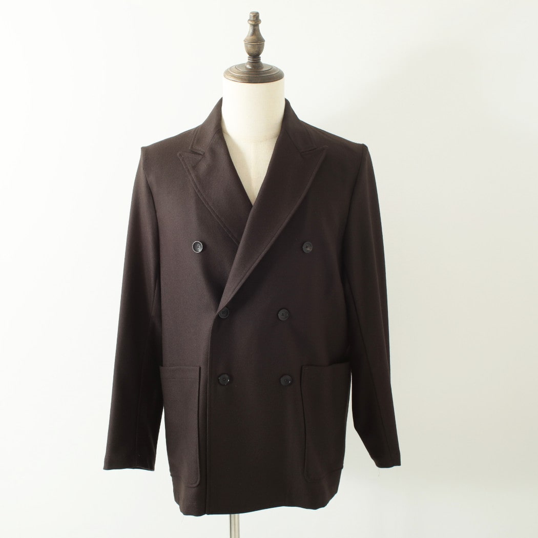 marka マーカ ダブル シャツジャケット W.B SHIRT JACKET ダーク