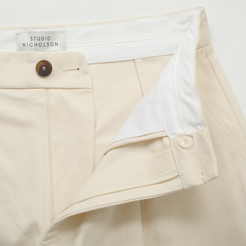 STUDIO NICHOLSON スタジオニコルソン SORTE パンツ PEACHED COTTON
