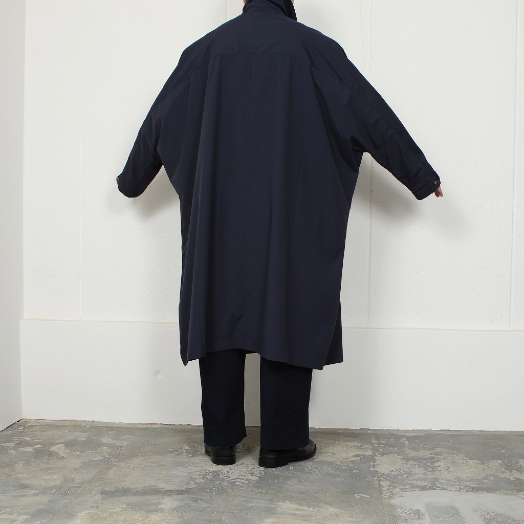 E.TAUTZ イートウツ コート DOLMAN MAC COAT ネイビー | BRAND,E,E