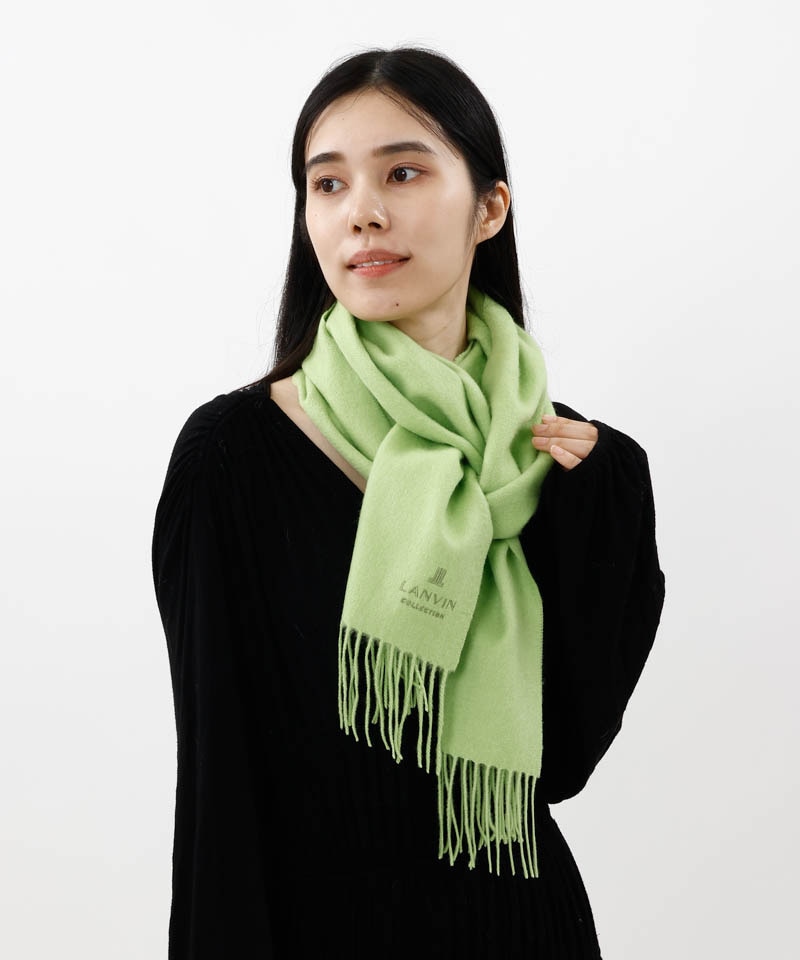 LANVIN COLLECTION（ランバン コレクション） 】 カシミヤ 無地