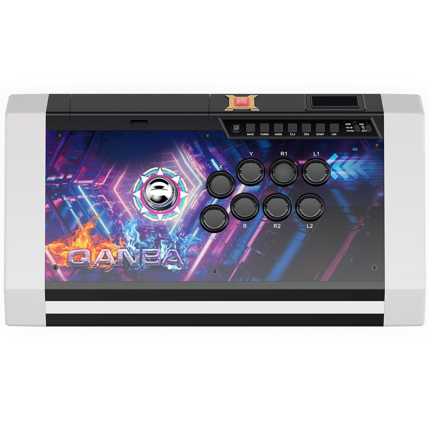 静音レバー&ボタン】 Qanba Q3 Silent Obsidian Arcade Joystick ME