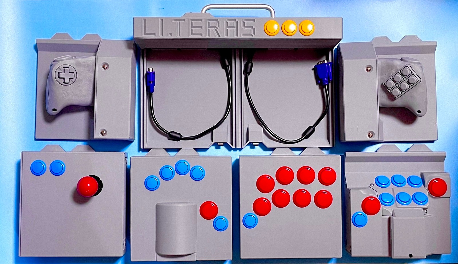 ガフロコン LI.TERAS hybrid ケース 【レバー・レバーレス・パッド