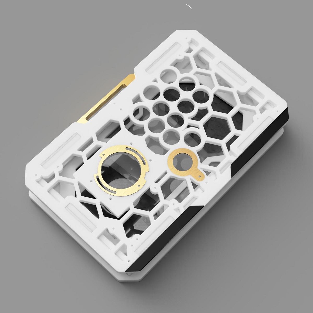 有機ELモニター付] ASI VM6R Case S Layout アーケード スティック