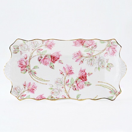 エリザベスローズ ピンク サンドイッチトレイ | エリザベスローズ