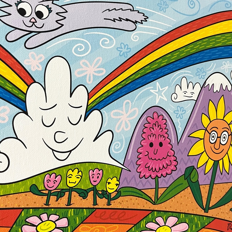 Rainbow Park 限定300枚 サイン/ナンバリング入り木枠付（ロドニー