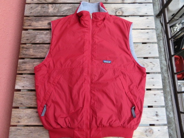 98's】PATAGONIA シェルドシンチラベスト ベリー 極上 90s patagonia